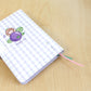 Blueberry Boba Mini Notebook (Size: 6x4x0.5 inches)